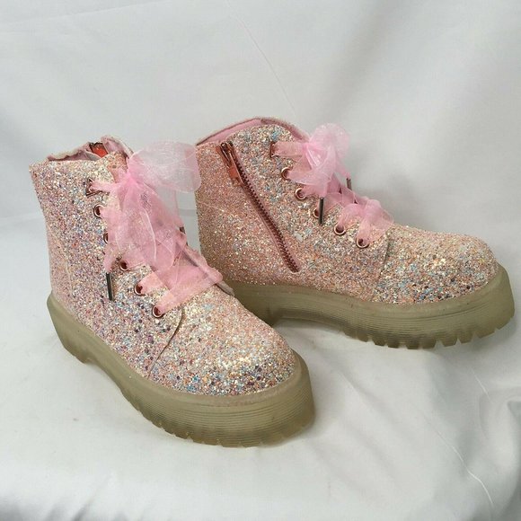 yru glitter boots